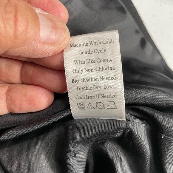 Coldwater Creek Petite M Colorful Floral Patchwork Mandarin Collar Jacket - Picture 11 of 13